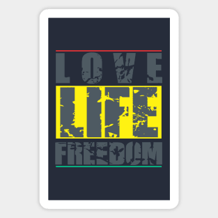 love live freedom Magnet